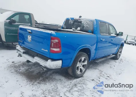 2021 Ram 1500 Laramie 4X4 5'7 Box z USA, uszkodzony, nr VIN 1C6SRFJT2MN665900